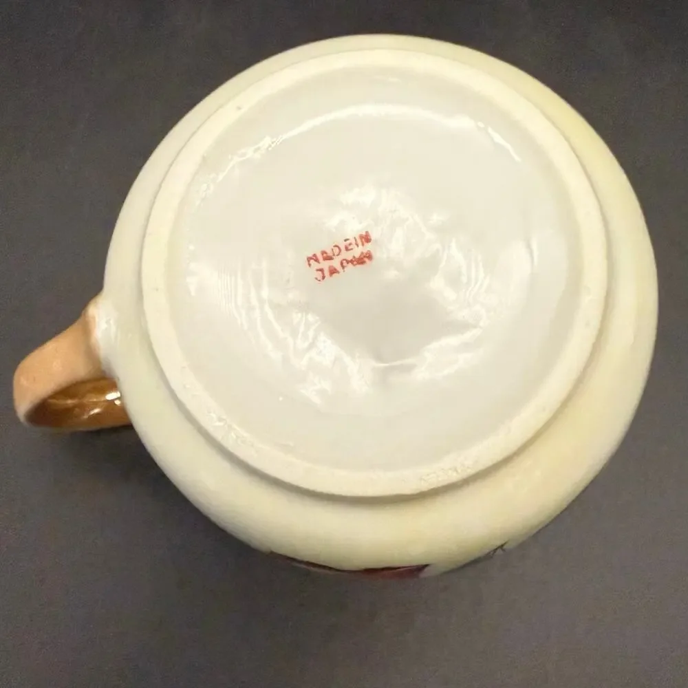 Vintage lusterware floral